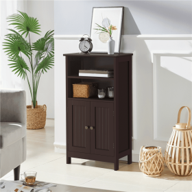 Five-layer solid wood bathroom floor cabinets; storage racks.