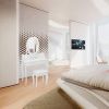 Single Mirror Jewelry Cabinet Dresser White