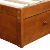 Orisfur. Twin Size Platform Storage Bed with 3 Drawers RT