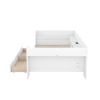 Twin Size Daybed with Shelves, Drawers and Built-In Charging Station