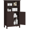 Five-layer solid wood bathroom floor cabinets; storage racks.