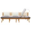 Garden Day Bed 78.7"x25.6" Solid Wood Acacia