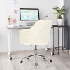 Modern Fluffy Faux Fur Vanity Office Chair for Teens Girls