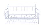 Metal Frame Daybed with trundle