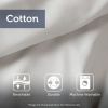 Floral Reversible Cotton Duvet Cover Set with Throw Pillow