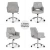 Adjustable Hollow Mid Back Leisure Office Chair with Armrest