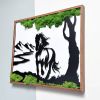 Horse Moss Metal Wall Art