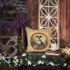 Italian Greyhound and Flowers Throw Pillow Machine Washable, Indoor Outdoor Decorative Pillow for Couch, Bed or Patio, 14Hx14W