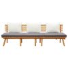 Garden Day Bed 78.7"x25.6" Solid Wood Acacia