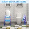 Potty Training Toilet Seat with Steps Stool Ladder For Children Baby Splash Guard Foldable Toilet Trainer Chair Height Adjustable