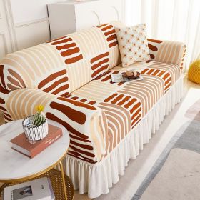 NEW 2024 Elastic Sofa Cover For Living Room Printed Sofa Slipcover Sofa Furniture Protector Cover Bedroom Home Decor Couch Cover (Color: Red, Specification: 3-Seater-190-230cm)