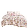 Rainbow Hearts 4PC COMFORTER SET